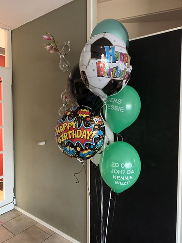  Ballonboeket Verjaardag Voetbal Rotterdam