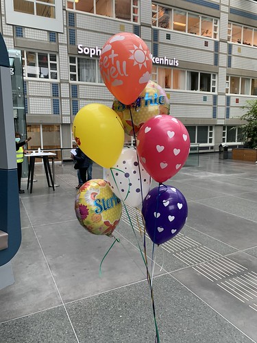  Ballonboeket Sterkte Beterschap Sophia Kinderziekenhuis Rotterdam
