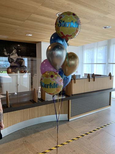  Ballonboeket Sterkte Beterschap Laurens Revalidatiecentrum Locatie Motorstraat Rotterdam