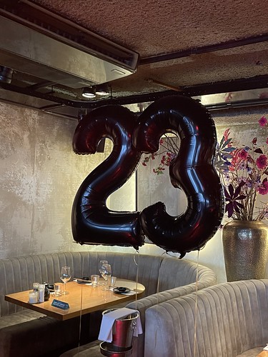  Folieballon Cijfer 23 Verjaardag Cafe In The City Rotterdam