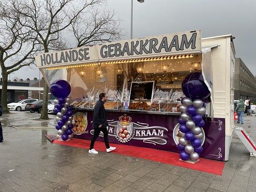  Ballonpilaar Breed Rond Oliebollenkraam Nieuwe Ommoordseweg Rotterdam