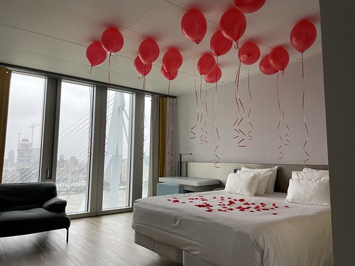  Heliumballonnen En Rozenblaadjes Huwelijksaanzoek <a href='http://www.rotterdamsballonnenbedrijf.nl/plaatsen/nhow' class='w3-text-indigo'>NHOW</a> Premium Room With Skyline View <a href='http://www.rotterdamsballonnenbedrijf.nl/plaatsen/nhow' class='w3-text-indigo'>NHOW</a> Hotel Rotterdam