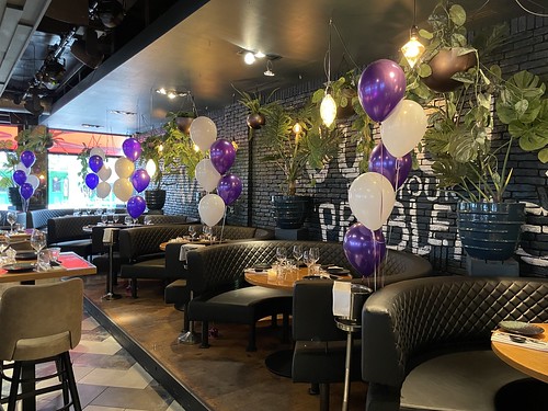  Tafeldecoratie 5ballonnen Gronddecoratie The Brunch The Oysterclub Rotterdam
