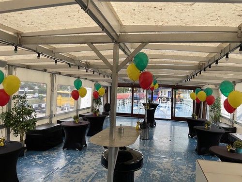  Tafeldecoratie 3ballonnen One Love Reggae Cruise Partyboot De Ameland Rotterdam