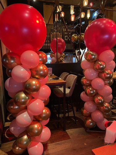  Ballonpilaar Breed Rond Ladies Night Cafe In The City Rotterdam
