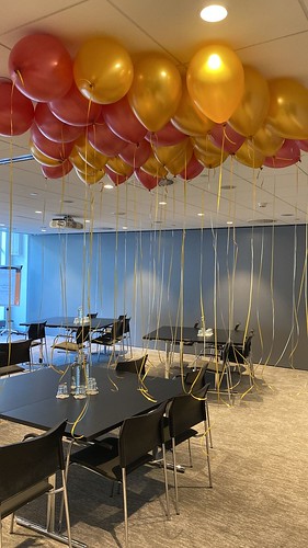  Heliumballonnen Grote Vergaderzaal Postillion Hotel Convention Centre Wtc Rotterdam