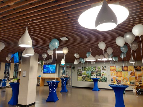  Heliumballonnen Restaurant Erasmus Mc Rotterdam