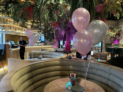  Tafeldecoratie 3ballonnen Finca Rotterdam
