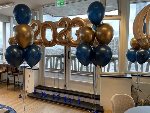  Gronddecoratie 6ballonnen En Folieballon Cijfer 2023 Nieuwjaarsreceptie Count And Cooper Groot Handelsgebouw Rotterdam