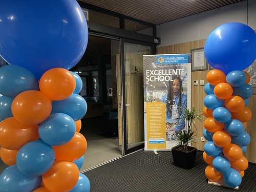  Ballonpilaar Breed Rond Excelent School Melanchton Kralingen Rotterdam