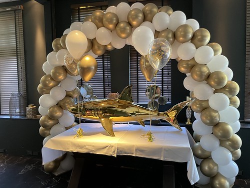  Ballonboog 6m En Tafeldecoratie 3ballonnen Private Dining Trouwen Huwelijk Bruiloft The <a href='http://www.rotterdamsballonnenbedrijf.nl/plaatsen/harbour-club' class='w3-text-indigo'>Harbour Club</a> Rotterdam