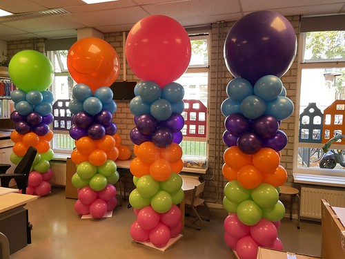  Ballonpilaar Brreed Rond Back To School Maria Basisschool Rotterdam