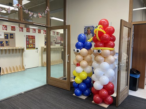  Ballonpilaar Sint En Piet Sinterklaas En Zwarte Obs De Pijler Rotterdam