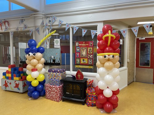  Ballonpilaar Sint En Piet Sinterklaas En Zwarte Bso De Kleine Pijler Rotterdam