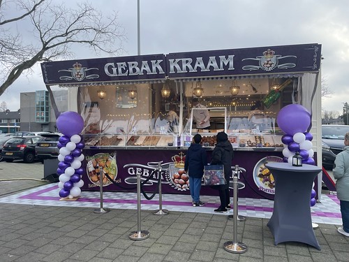  Ballonpilaar Oliebollenkraam Gebakkraam Nieuwe Ommoordseweg Rotterdam