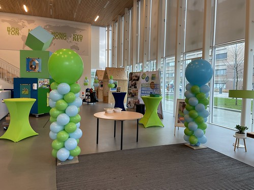  Ballonpilaar Open Dag Montfort College Rotterdam