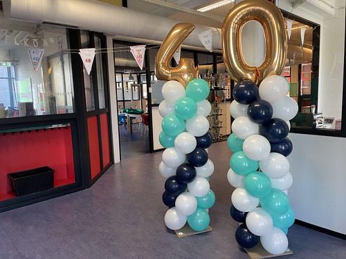  Ballonpilaar Verjaardag 40 Jaar Prinses Julianaschool Rotterdam