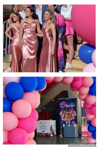  Ballonpilaar En Ballonboog 6m Premiere De 3 Biggetjes Van K3 <a href='http://www.rotterdamsballonnenbedrijf.nl/plaatsen/nieuwe-luxor' class='w3-text-indigo'>Nieuwe Luxor</a> Theater Rotterdam