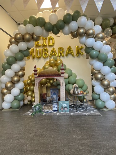  Ballonboog 6m Eid Mubarak Islamitische Basisschool Hiraa Sipor Rotterdam