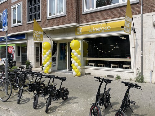  Ballonpilaar Breed Rond Bedrukt Join The Fun Windgoo Rotterdam