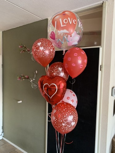 Ballonboeket Liefde Valentijnsdag