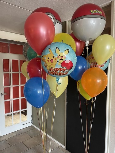 Ballonboeket Pokemon Verjaardag