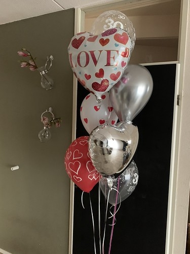 Ballonboeket Valentijnsdag Liefde