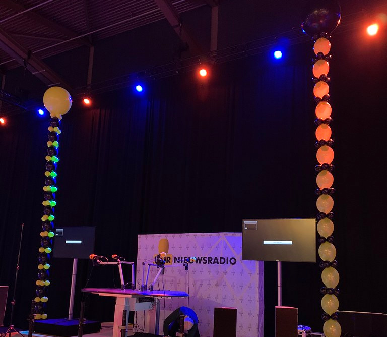BNR News Radio and The Rotterdam Balloon Company at BusinessBoost Live