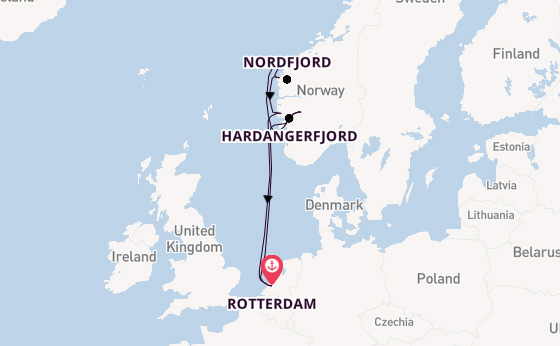 Cruise Noordse Fjorden