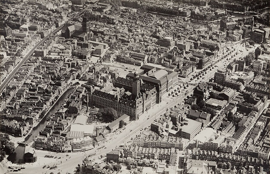 What did Rotterdam look like before the war?