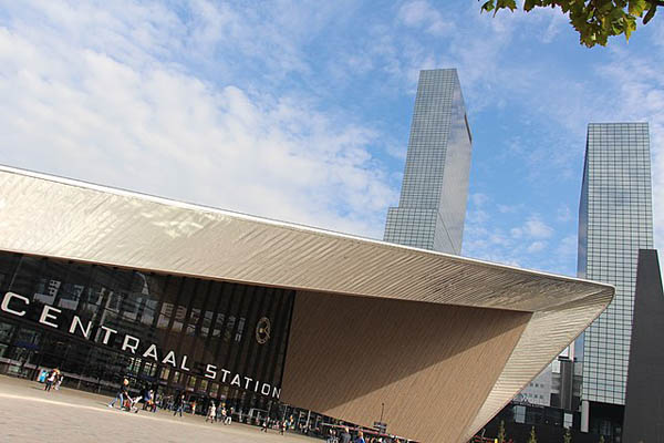 Instagramfoto Centraal Station Rotterdam