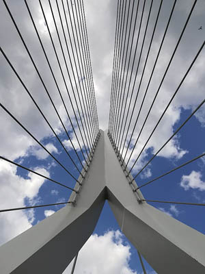 Instagramfoto Erasmusbrug Rotterdam