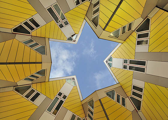 Instagramfoto Kubuswoningen Rotterdam