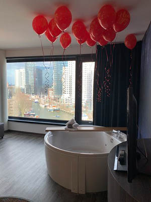 Jacuzzi Mainport Design Hotel Rotterdam