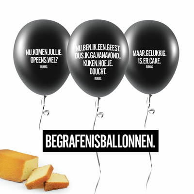 Hier koop je RUMAG ballonnen waarmee je elk kutfeest nog niet iets kutter maakt