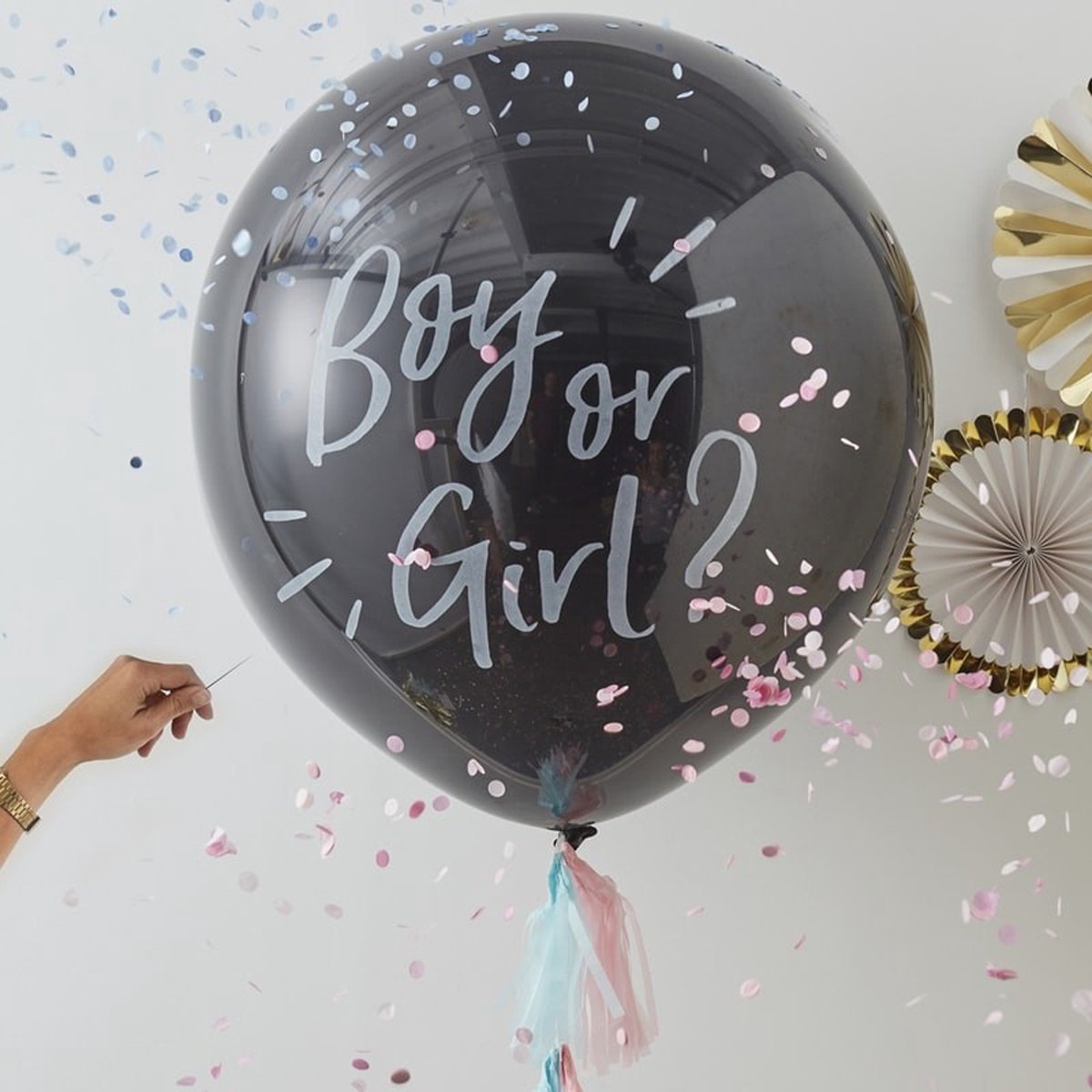Gender Reveal Confetti Ballon