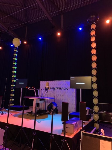 Ballonslinger Doorknoopballonnen BNR Nieuws Radio Business Boost Live Ahoy Rotterdam