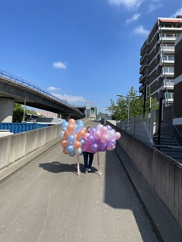Heliumballonnen Dental Clinics Zuiderterras Zuidplein Rotterdam