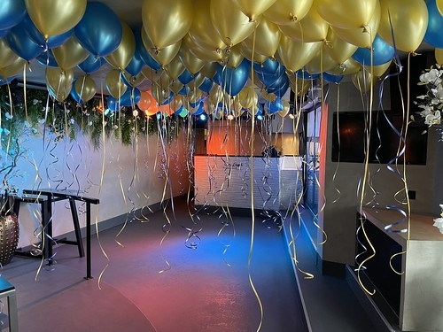 Heliumballonnen Jubileum Datlinq Eau Lounge Rotterdam