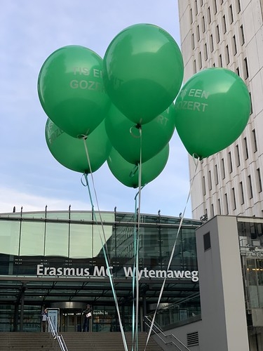 Heliumballonnen Sophia Kinderziekenhuis Rotterdam Rotterdamse Ballonnen